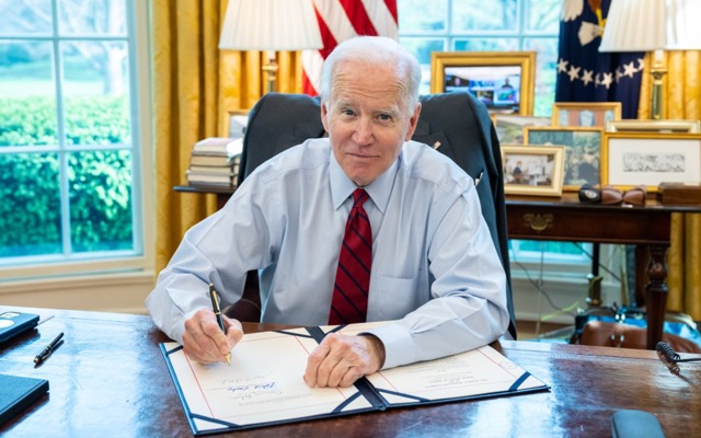 Cover Image for US President Biden creates history with federal marijuana research bill